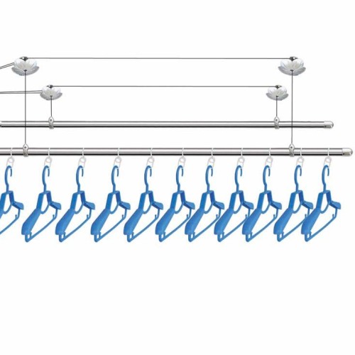 Aluminum clothing rack